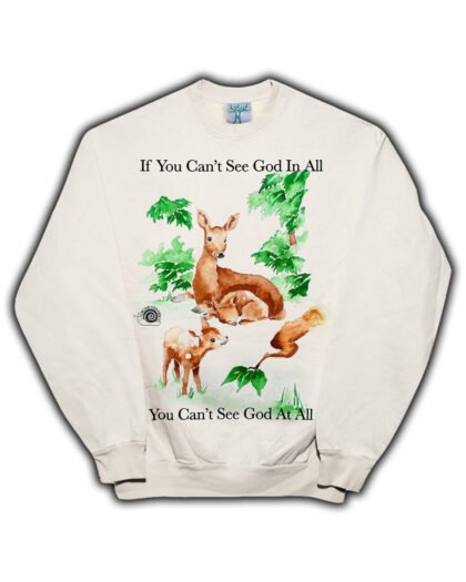 Online Ceramics Deer In The Forest Crewneck