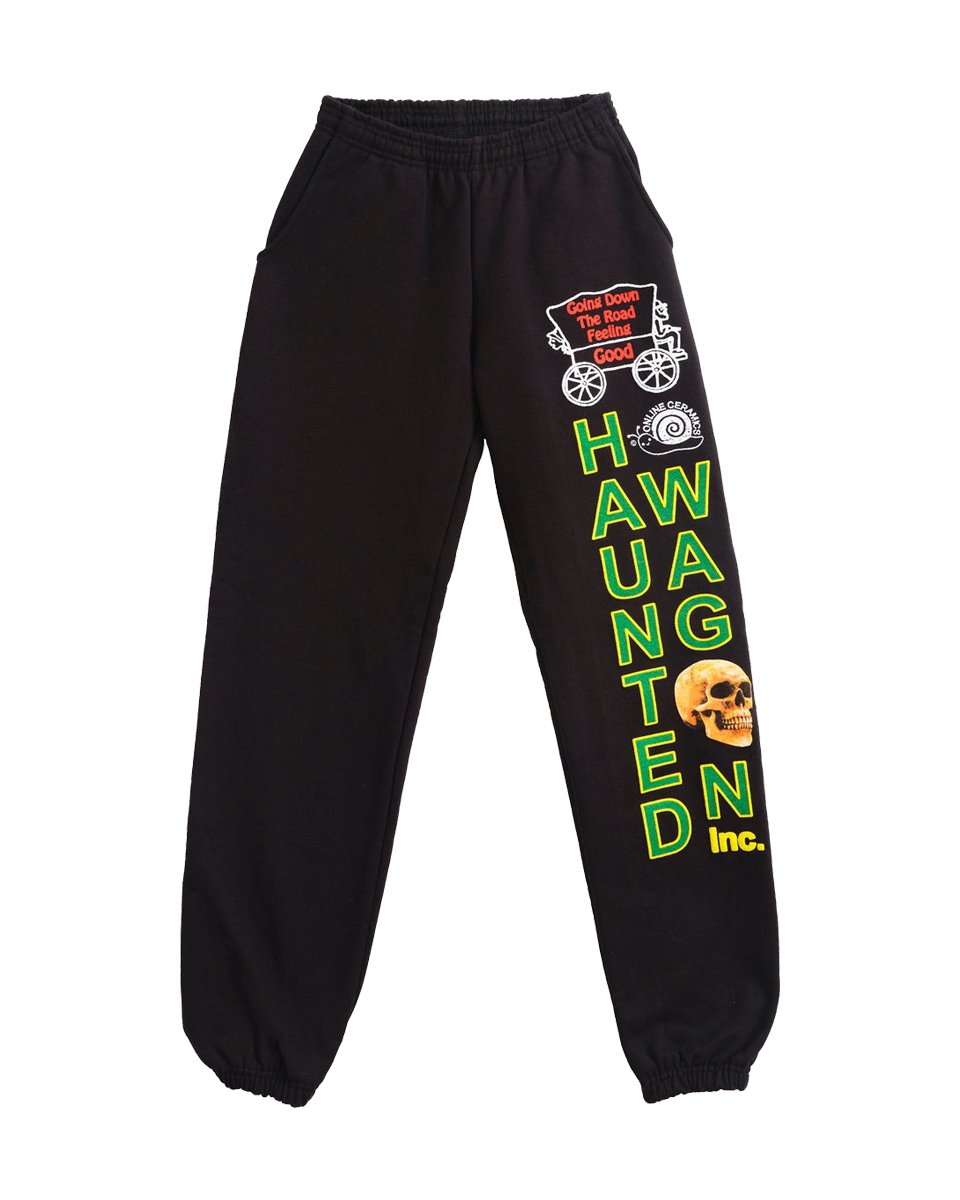 Online Ceramics Haunted Wagon Sweatpants