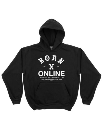 Born X Raised + Online Ceramics Logo Hoodie