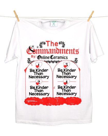 Online Ceramics Rules To Live By Tee