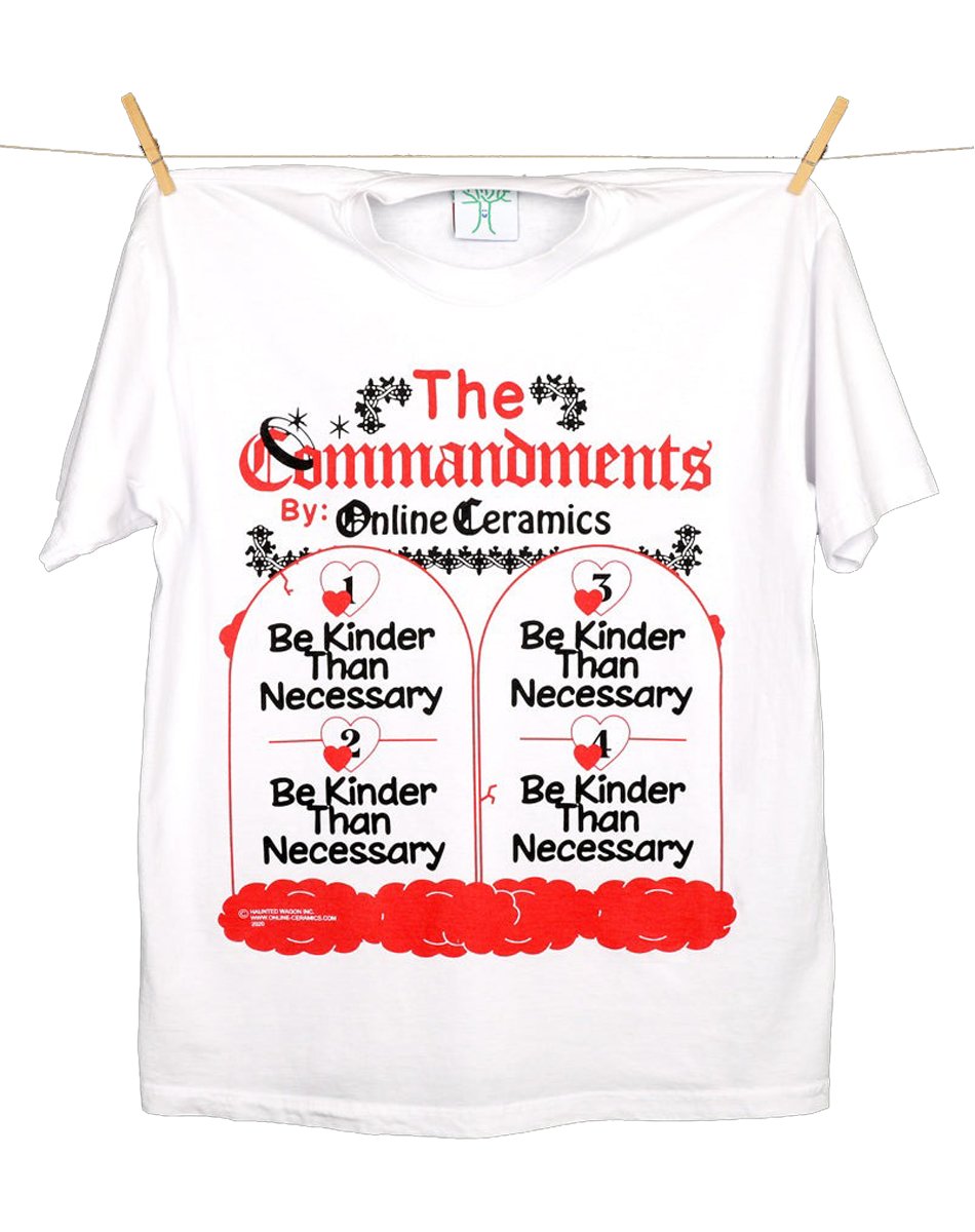 Online Ceramics Rules To Live By Tee