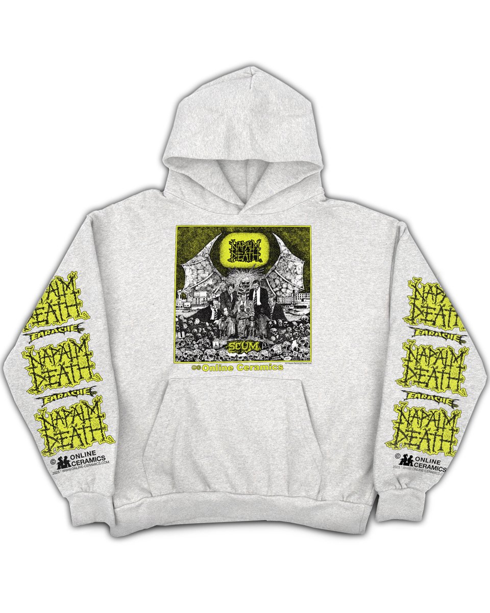 Online Ceramics Scum Heather Hoodie