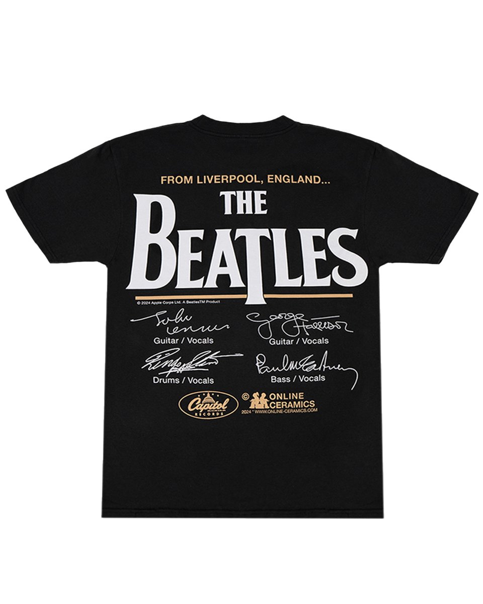Online Ceramics The Beatles "Portrait Tee" - Image 2
