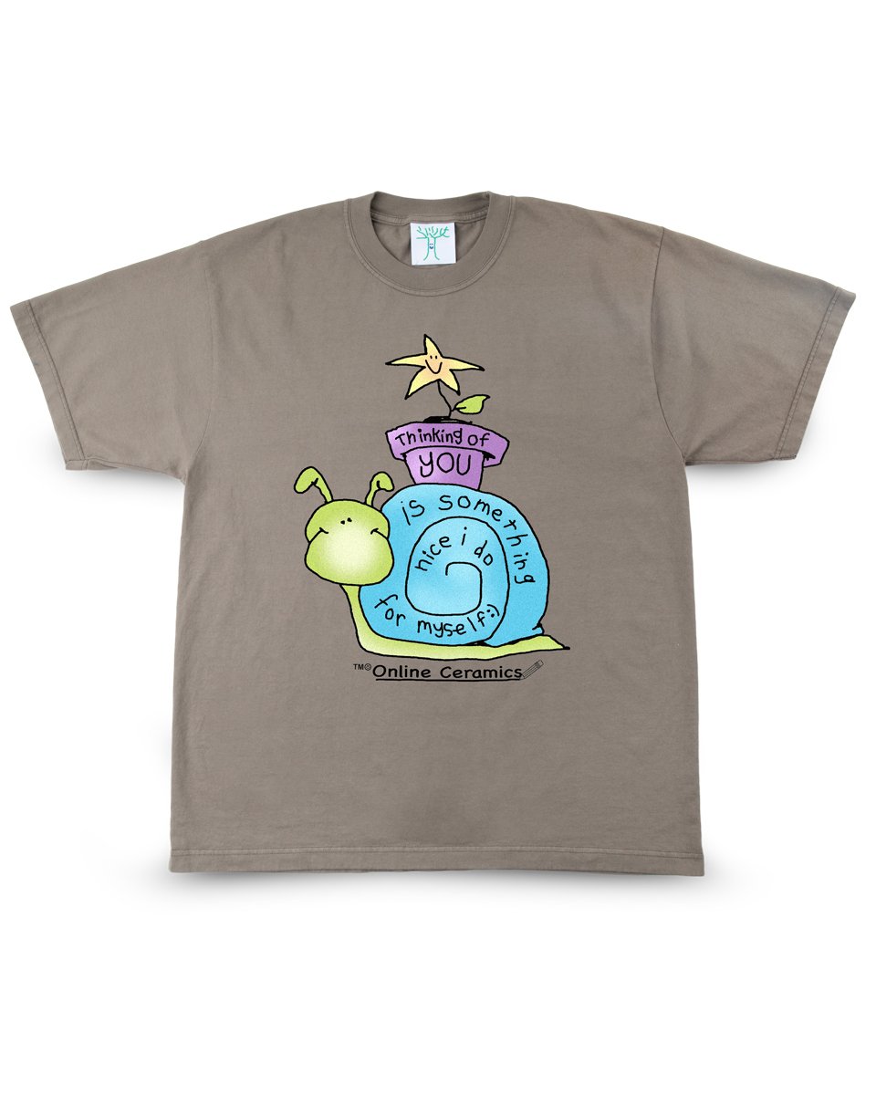 Online Ceramics Thinking Of You Tee - Image 2