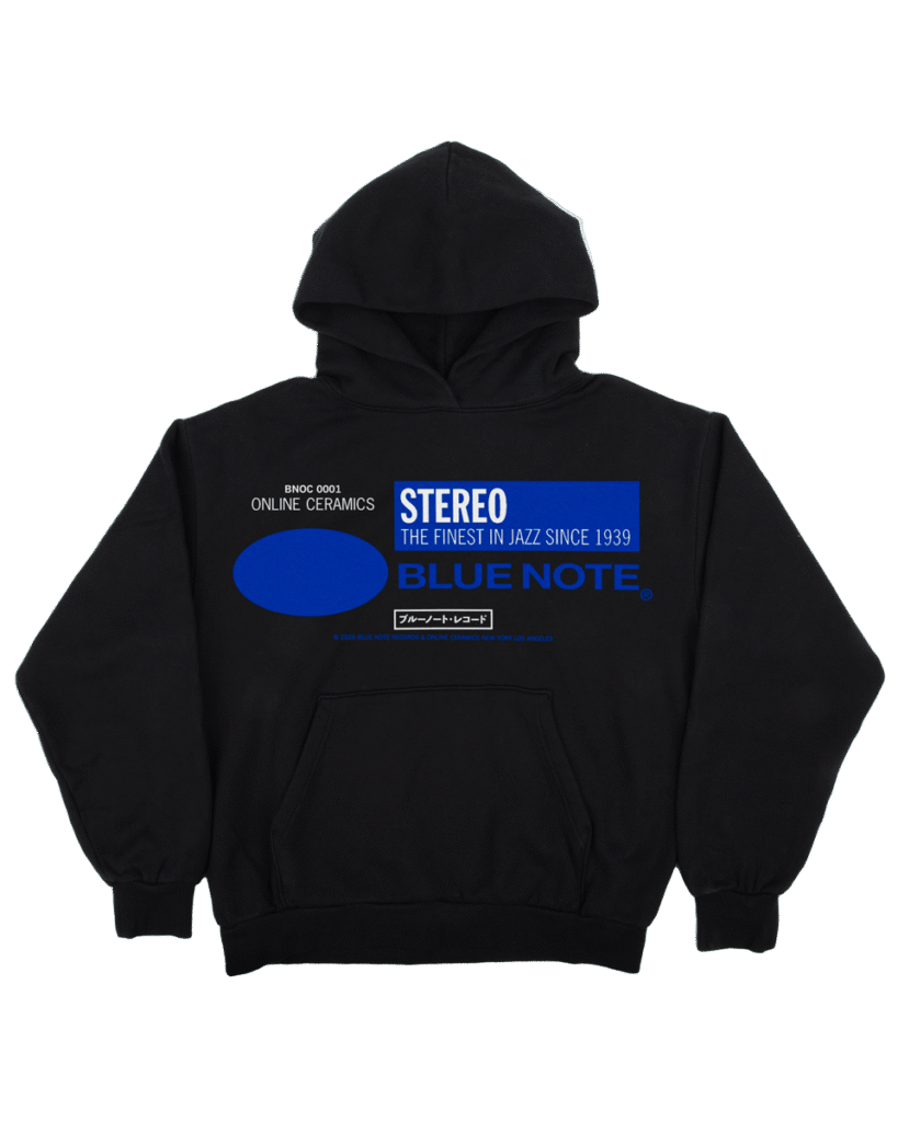 Online Ceramics Blue Note “The Finest in Jazz” Hoodie
