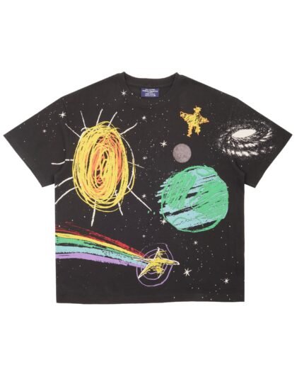 Online Ceramics Galaxy Doodle T-Shirt