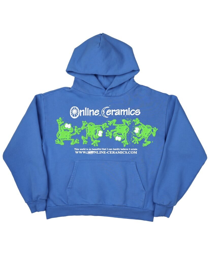 Online Ceramics Dancing Frogs Hoodie